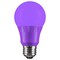 SUNLITE Purple LED A19 3w Medium (E26) Base Light Bulb - 80132-SU